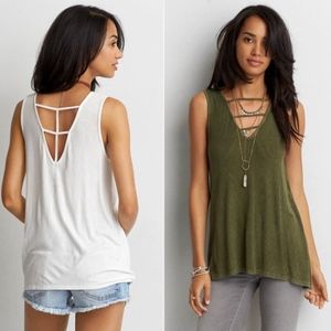 American Eagle Soft & Sexy Ribbed Jegging Tank